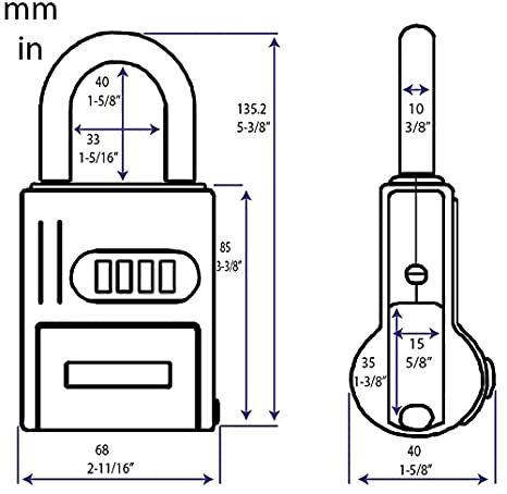 FJM Security - ShurLok Lock Box, Side Load #SL-100-200-300